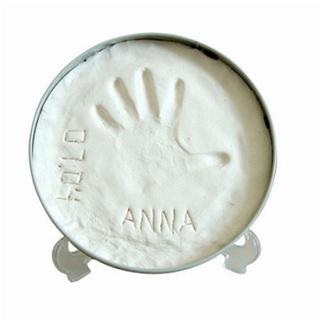 baby clay handprint box souvenir set